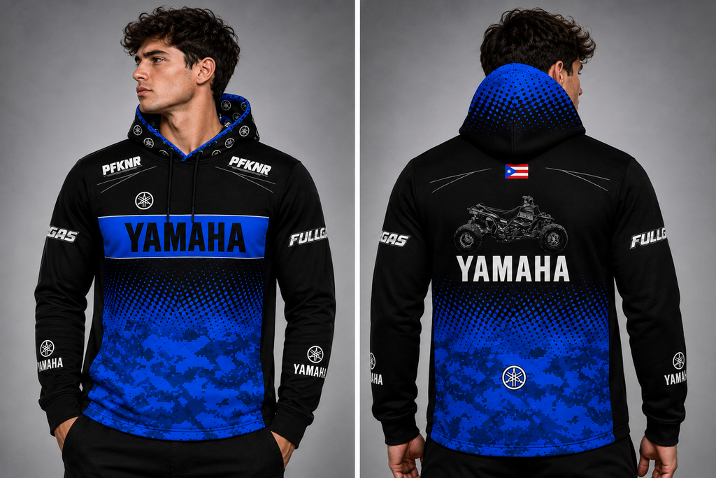 Hoddie Yamaha Blue