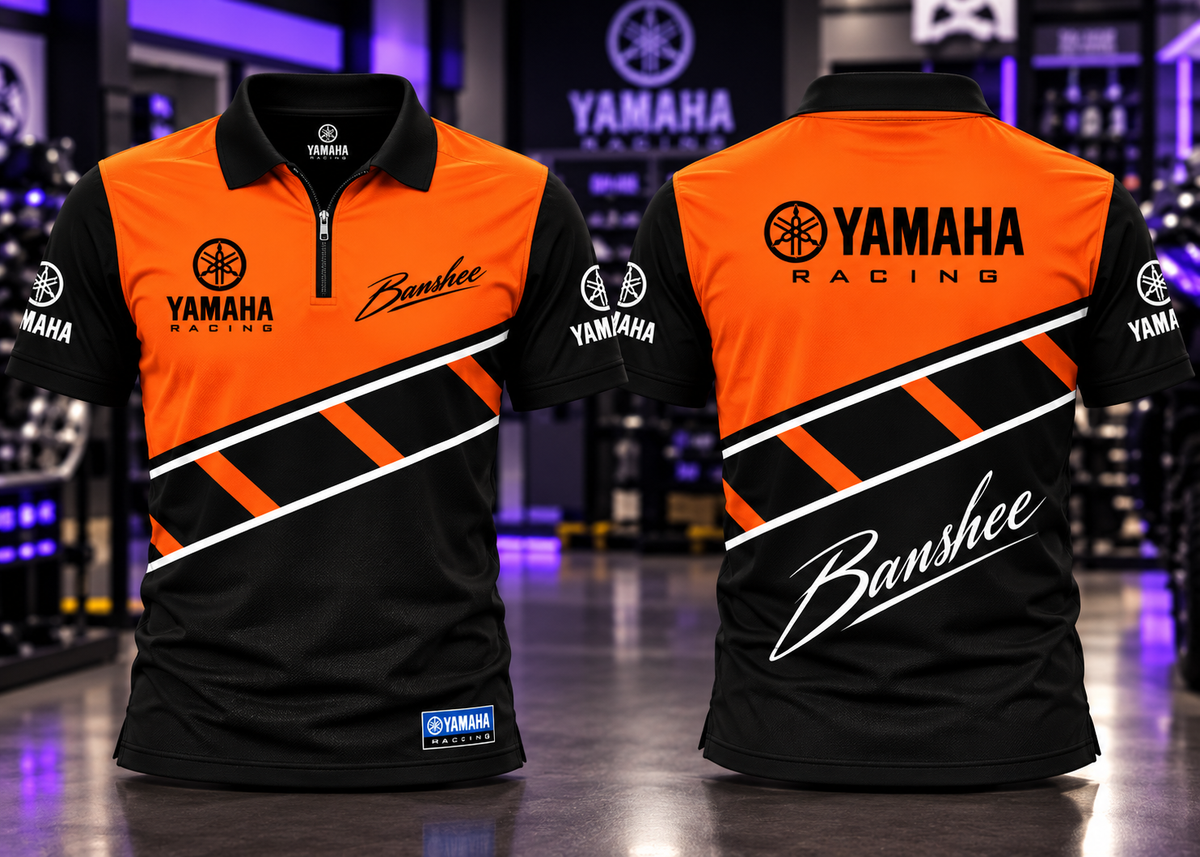 YAMAHA BANSHEE POLO ORANGE