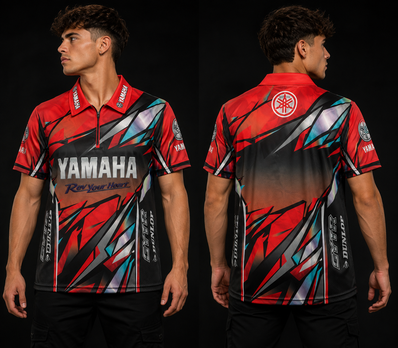 Polo Yamaha Red