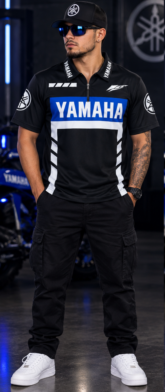 YAMAHA POLO BLUE
