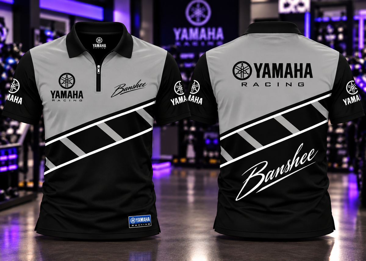 YAMAHA BANSHEE POLO GRAY