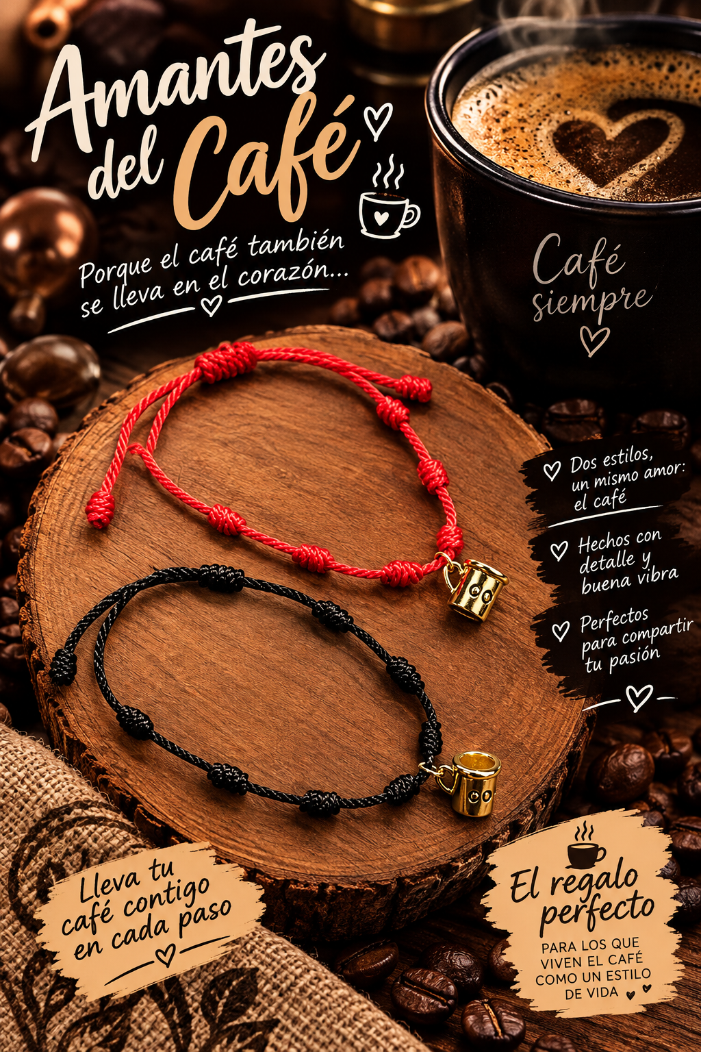 COFFE LUCK BRACELET