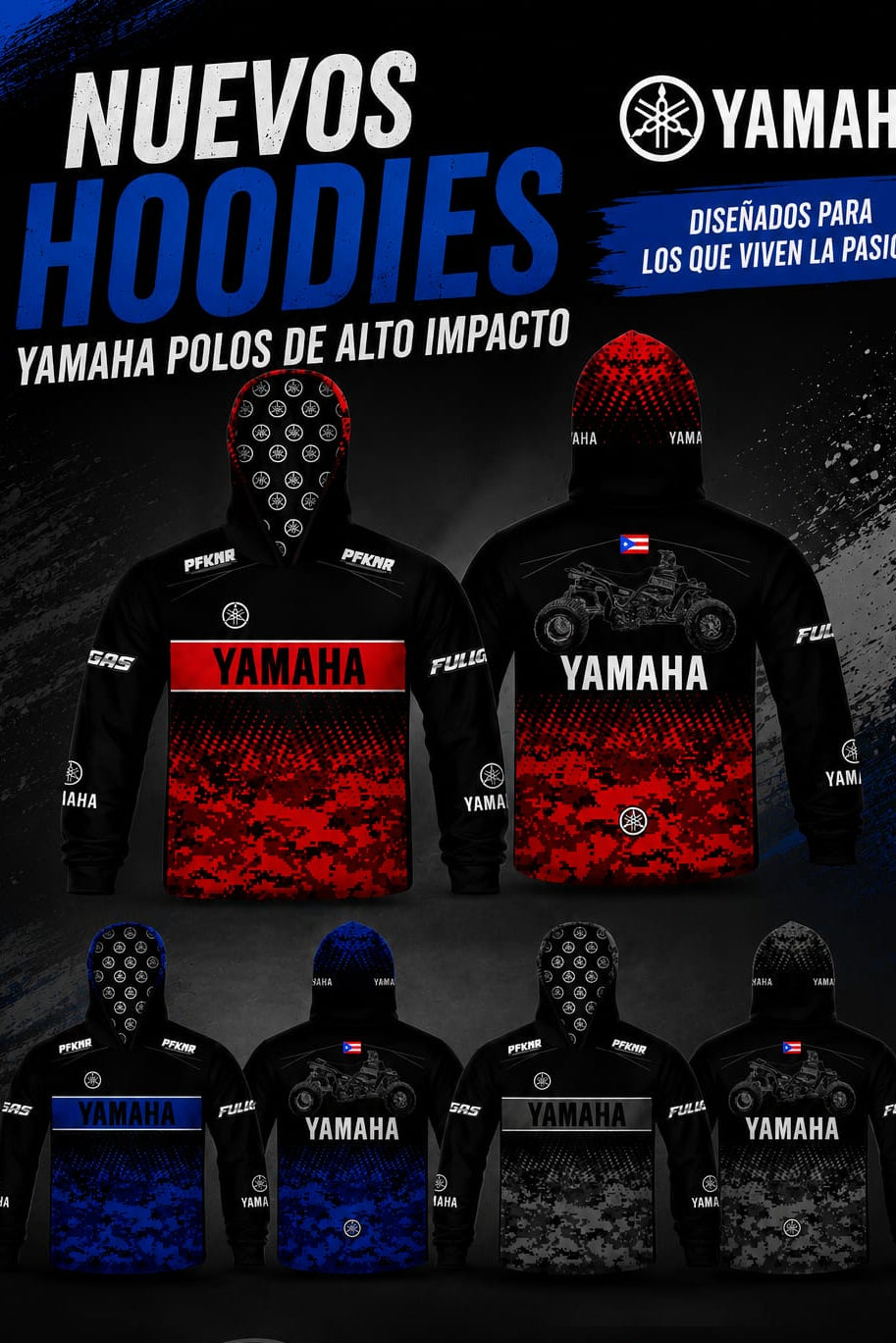 Hoodie Yamaha red