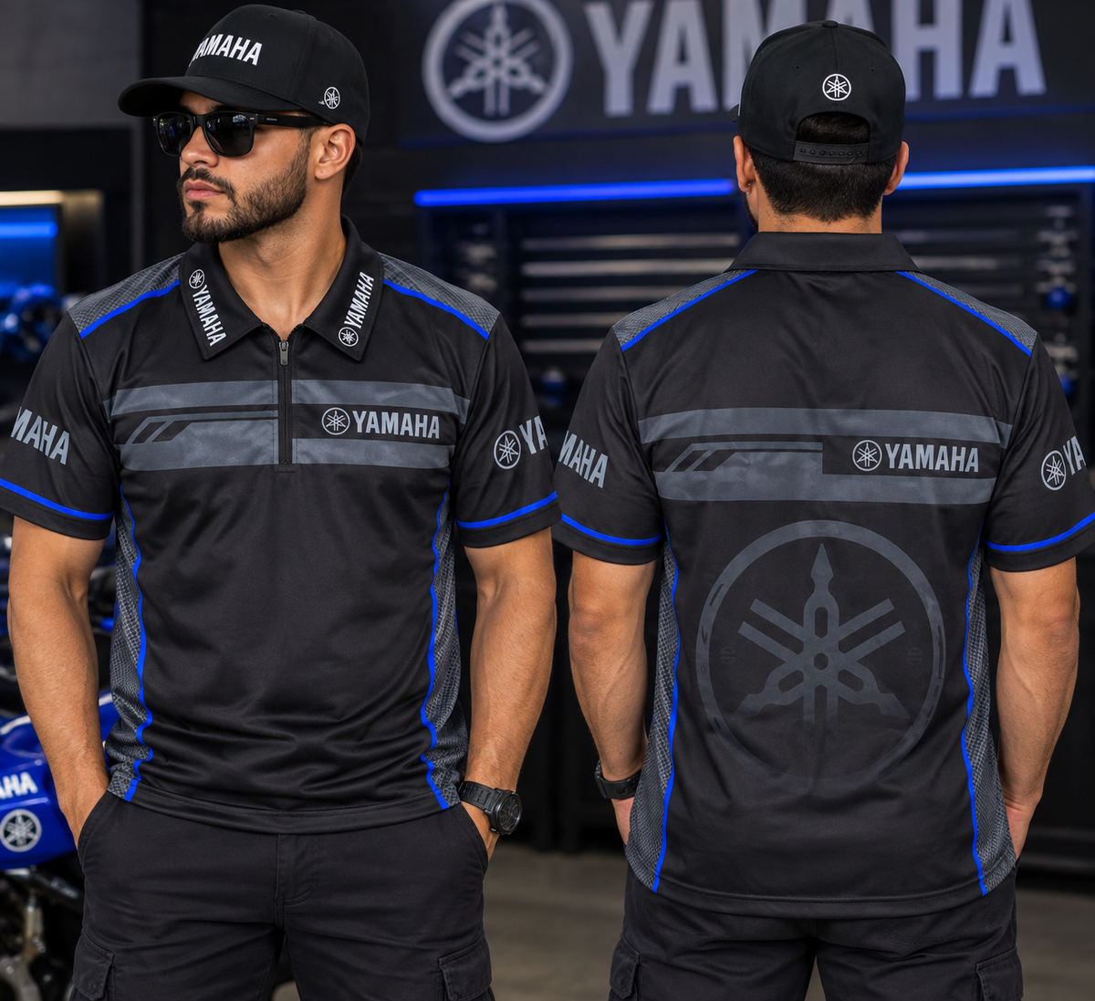 POLO YAMAHA BLUE